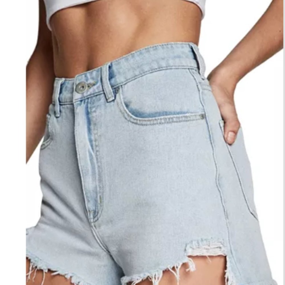 COTTON ON High Rise Harley Jean Shorts US 6 - Picture 2 of 9